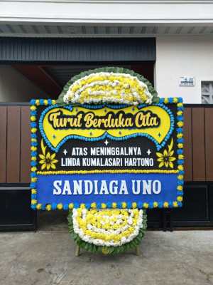 Papan Bunga Duka di Semarang